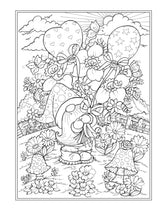 Creative Haven Garden Gnomes Coloring Book (Adult Coloring Books: Fantasy) WoodArtSupply