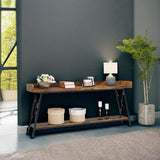 Tribesigns 70.9 inch Extra Long Console Table Behind Couch, Rustic Industrial Sofa Table for Living Room, Narrow Entryway Hallway Long Bar Table Tribesigns