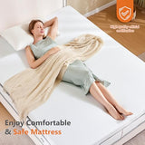 Sweetcrispy Mattress Topper Full with Removable Soft Cover, Memory Foam 2 Inch Thick Gel Infused Cooling Toppers Pad for Full Size Bed, Sleeper Sofa, RV, Camper, CertiPUR US Certified Sweetcrispy