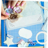 Alipis 10pcs Sheets Shrink Film Hot Heat Shrink Making for Shrinking Craft Art Maker Jewelry Shrinkable Wrapping Key Material Supply Heat Shrink Material Transparent Alipis