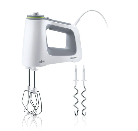 Braun HM5100WH MultiMix Hand Mixer, White Braun