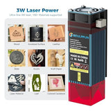 SCULPFUN C1 Mini Laser Engraver, 3W Portable Laser Engraving Machine with 0.04mm Ultra Fine Spot, Work for DIY Beginners,Plywood,Leather,Kraft Paper,Slate, Engraving Area 150 * 130mm SCULPFUN