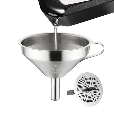 Rsin 3D Printer Stainless Steel Funnel, Double-Strainer Filter for SLA/DLP/LCD Resin 3D Printer UV Resin, 3D Printing Liquid Filter Cup WoodArtSupply