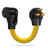 LAZMUMI NEMA 6-50P to 14-50R EV Charger Adapter Cord with 6-AWG Heavy Duty Adapter Cord for Tesla and Other EV Level 2 Charging LAZMUMI