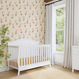 DaVinci Emmett 4-in-1 Convertible Crib in White, Greenguard Gold Certified DaVinci