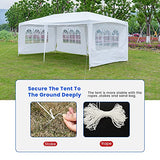 10'x20' Outdoor Canopy Party Wedding Tent Garden Gazebo Pavilion Cater Events -4 FDW
