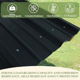 VEIKOU 8’x5’ Grill Gazebo, Patio Gazebo with Hardtop Metal Roof, Rainwater Drainage, Wood Frame, BBQ Gazebo for Barbecue, Backyard, Garden, Rustic VEIKOU