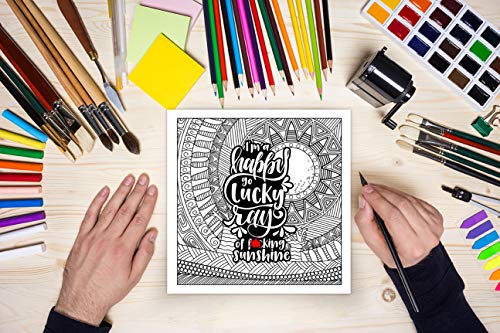 Swear Word Adult Coloring Book: Fresh Out of F*cks WoodArtSupply