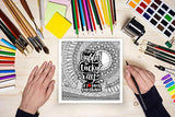 Swear Word Adult Coloring Book: Fresh Out of F*cks WoodArtSupply