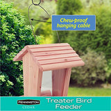 Pennington Cedar Treater Bird Feeder 2 Pounds Pennington
