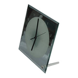 POVOKICI US Stock 20 Pack 7.8" x 7.8" Sublimation Blank Clock Glass Photo Frame with Mirror Edge POVOKICI