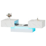 HedoAjim Coffee Table with Large Storage for Living Room Farmhouse Center Tables Mesas De Centro para Salas Modernas Nesting Modern Coffee Table for Reception Room HedoAjim