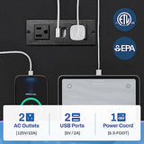 SEDETA Gaming Desk 70.8'' with LED Lights and Storage Shelves, Computer Desk with Monitor Stand, Power Outlets and Cup Holder, Large PC Gamer Desk, Gaming Table for Bedroom, Living Room, Black SEDETA