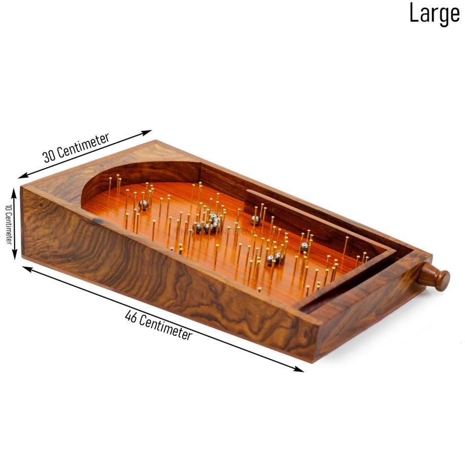 Bagatelle Pinball Game (Large) - 46 x 30 x 10 Centimeters Nagina International