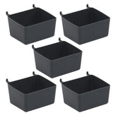 114 pcs Pegboard Hooks Assortment with Metal Hooks Sets, Pegboard Bins, Peg Locks for Organizing Storage System Tools NAVSEEK