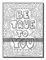 Positive Quotes: An Inspirational Coloring Book for Adults, Teens, and Kids with Positive Affirmations, Motivational Sayings, and More! (Inspirational Coloring Books) WoodArtSupply
