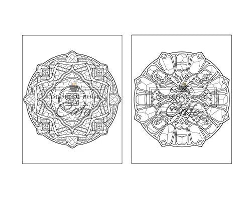 125 Mandalas: An Adult Coloring Book Featuring 125 of the World’s Most Beautiful Mandalas for Stress Relief and Relaxation Independently Published Iaerlllt