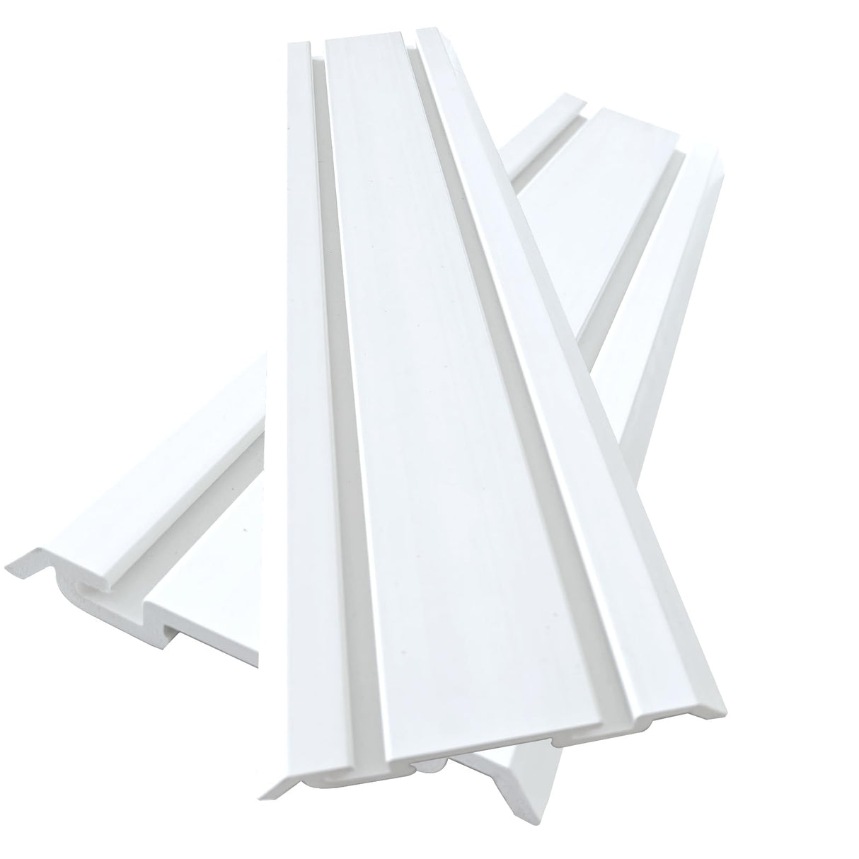 ATOOLA Slatwall Panels 6" x 24", 4-Pack Slatwall Board, PVC Slat Wall Paneling, Heavy Duty Garage Wall Organizer ATOOLA