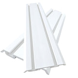 ATOOLA Slatwall Panels 6" x 24", 4-Pack Slatwall Board, PVC Slat Wall Paneling, Heavy Duty Garage Wall Organizer ATOOLA