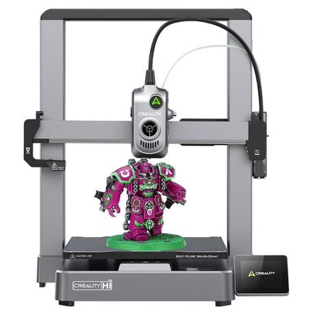 Creality Hi 3D Printer, Support Multi Color Printing Needs CFS, 500mm/s Max Speed 95% Pre-Assemble, XY Step-Servo Motor and Auto Leveling Build Volume ‌10.24×10.24×11.81 inch Comgrow