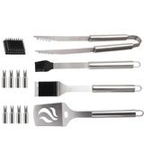 Dr. Camp 13 PCS Grilling Accessories, Grill Set, Grilling Set, Barbecure Utensils, Stainless Steel Dr.Camp