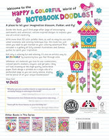 Notebook Doodles Birds, Blooms & Butterflies: Coloring & Activity Book (Design Originals) 32 Inspiring Designs and Beginner-Friendly Empowering Art Activities for Tweens, on Thick Perforated Paper Design Originals