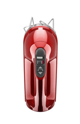 KitchenAid 9-Speed Digital Hand Mixer with Turbo Beater II Accessories and Pro Whisk - Candy Apple Red KitchenAid