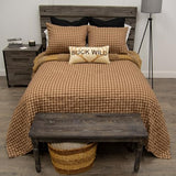 Donna Sharp Twin Bedding Set - 2 Piece - Green Forest Lodge Quilt Set with Twin Quilt and One Standard Pillow Sham - Machine Washable Donna Sharp