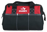 Husky 12 Inch and 15 Inch Water Resistant Tool Bag Multi Pack (2 Piece Storage Bundle) Husky