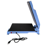 H-E Newly Developed Easy Heat Press 16x20in Fully Automatic Control 16in x 20in Heat Press Machine Industrial Quality Digital Sublimation Heat Transfer Machine for T-Shirt Thick Thin Fabrics, blue Decorwell