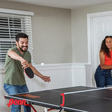 Penn Easy Setup Full Size Table Tennis Table – 100% Preassembled – Sets up in Under 5 Minutes – Play Anywhere – Compact Storage – Ping Pong Table with 2 Paddles and 2 Balls Penn