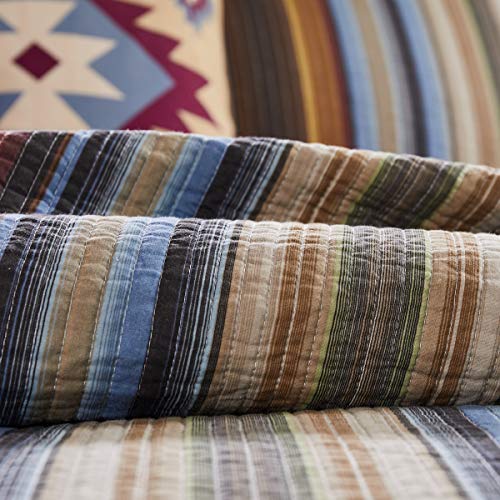 Greenland Home Durango 100% Cotton Reversible Quilt Set, 2-Piece Twin/XL, Earth Greenland Home Fashions