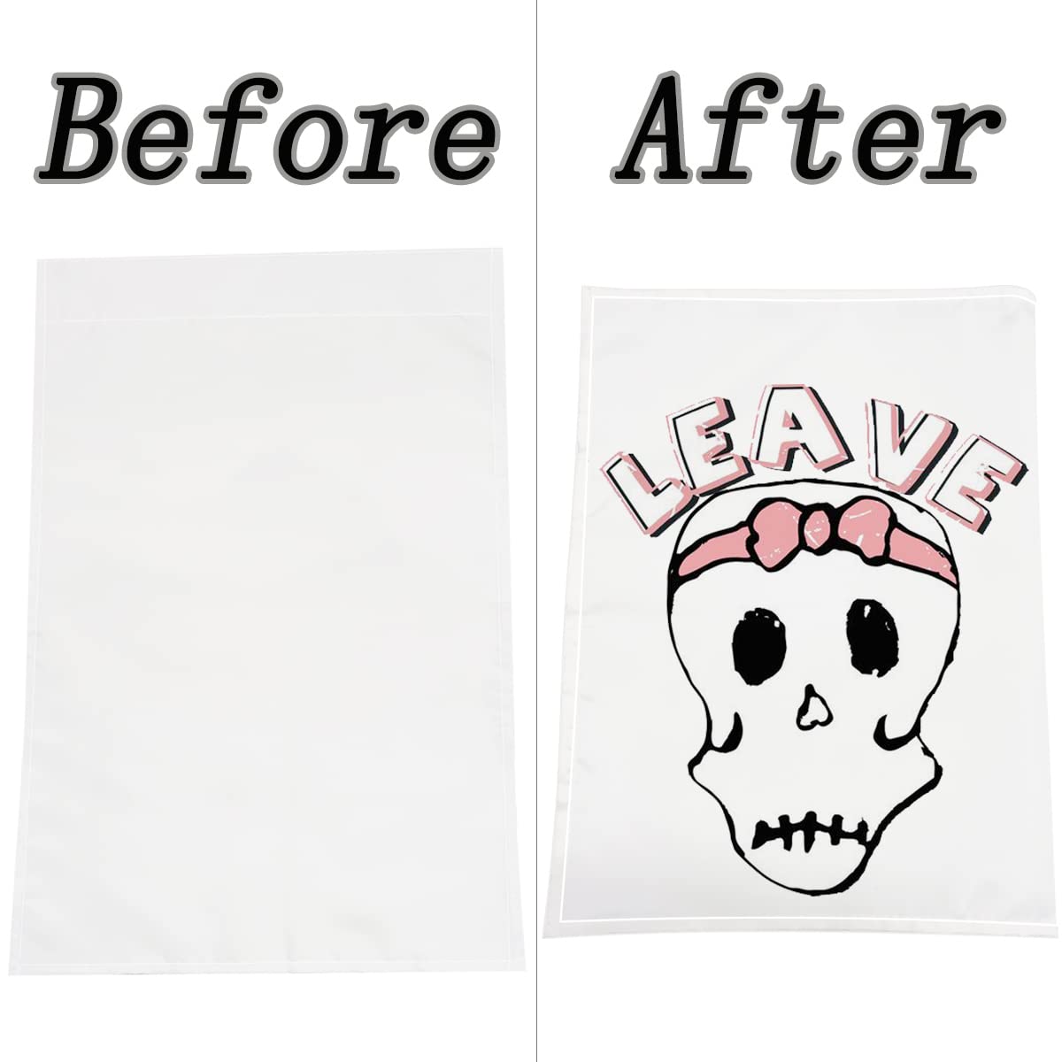 6Pcs Lawn Garden Flags Blank Garden Flags DIY Decorative Flag, Polyester Banners Flag for Indoor Outdoor Garden Decoration Holiday Festival,12 x 18 Inch, White yuntop