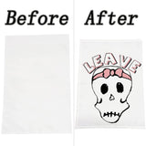 6Pcs Lawn Garden Flags Blank Garden Flags DIY Decorative Flag, Polyester Banners Flag for Indoor Outdoor Garden Decoration Holiday Festival,12 x 18 Inch, White yuntop