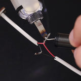 Subbuteo 4V 2000mAh Portable Cordless Soldering Iron, Rechargeable Lithium ion Battery, Electronic Soldering Kit, Electrical Soldering Tool, 3 Seconds Superfast Heat Up, LED Spotlight Subbuteo