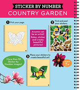 Brain Games - Sticker by Number: Country Garden Publications International, Ltd.