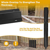 SDSNTE 10 Pack Ga Steel Fence Post Repair Stakes – Easy Installation Kit Included SDSNTE