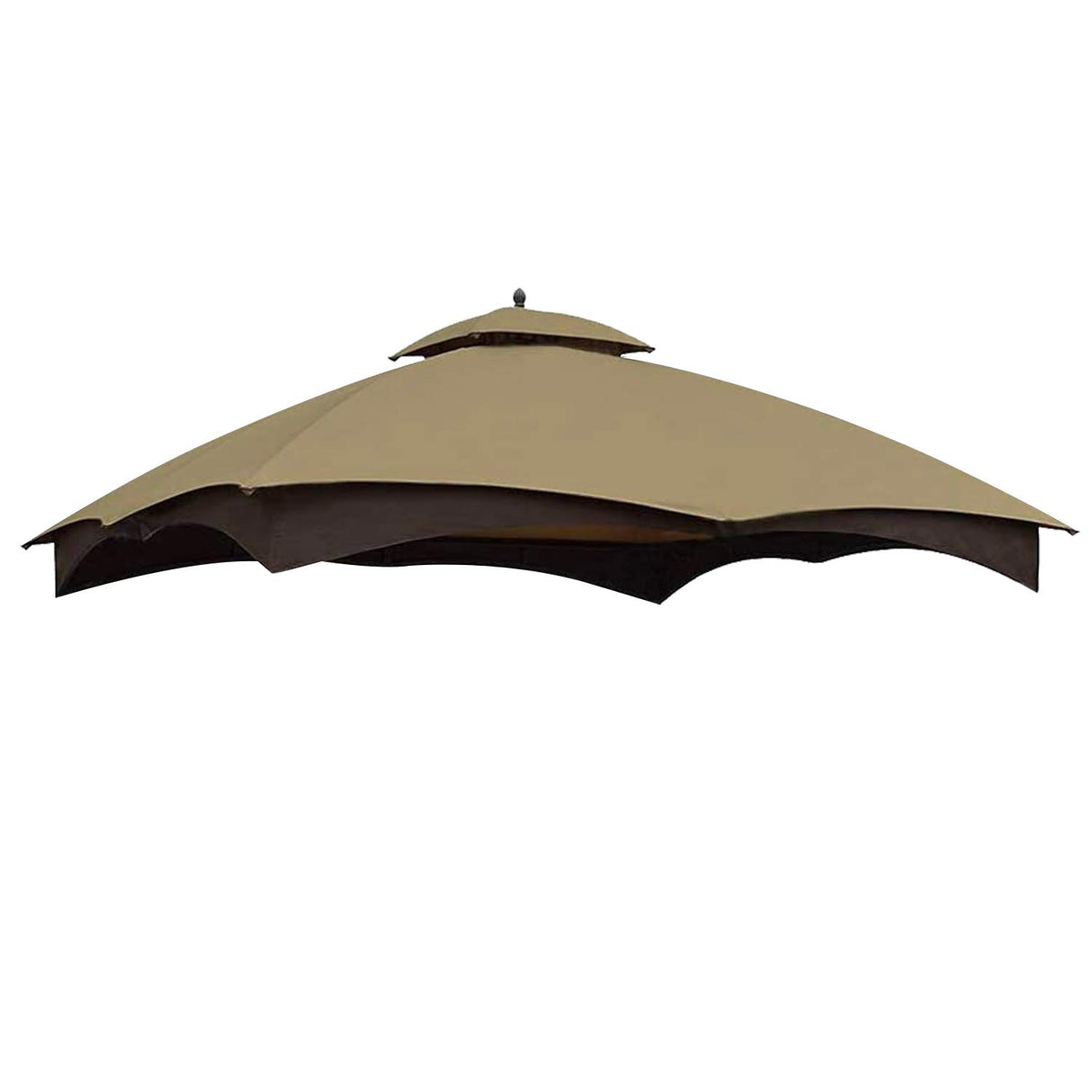 MASTERCANOPY Replacement Canopy Top for Lowe's Allen Roth 10x12 Gazebo #GF-12S004B-1 (Beige) MASTERCANOPY