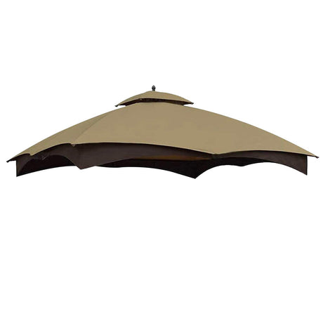 MASTERCANOPY Replacement Canopy Top for Lowe's Allen Roth 10x12 Gazebo #GF-12S004B-1 (Beige) MASTERCANOPY