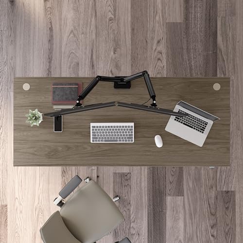 Bush Business Furniture Move 40 Electric Height Adjustable Desk with Black Base, Ergonomic Sit-Stand Computer Table for Home and Professional Office, Bush Business Furniture