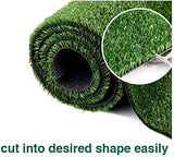 Artificial Grass Turf Lawn-3 Feet x 10 Feet, 0.4" Indoor Outdoor Rug Synthetic Grass Mat Fake Grass LITA