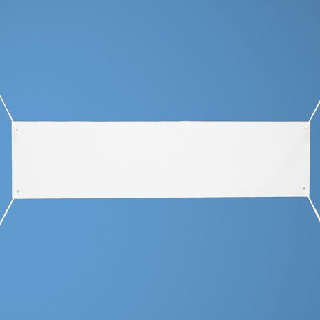 Large Banners Upgrage 300D Polyester Oxford Cloth Sublimation Banner with Hanging Rope Easy Hang Signs DIY Banner Signs for Wedding Birthday Parties Indoor Outdoor for Business Office 1.6 x 9.8 feet Tuhangcc