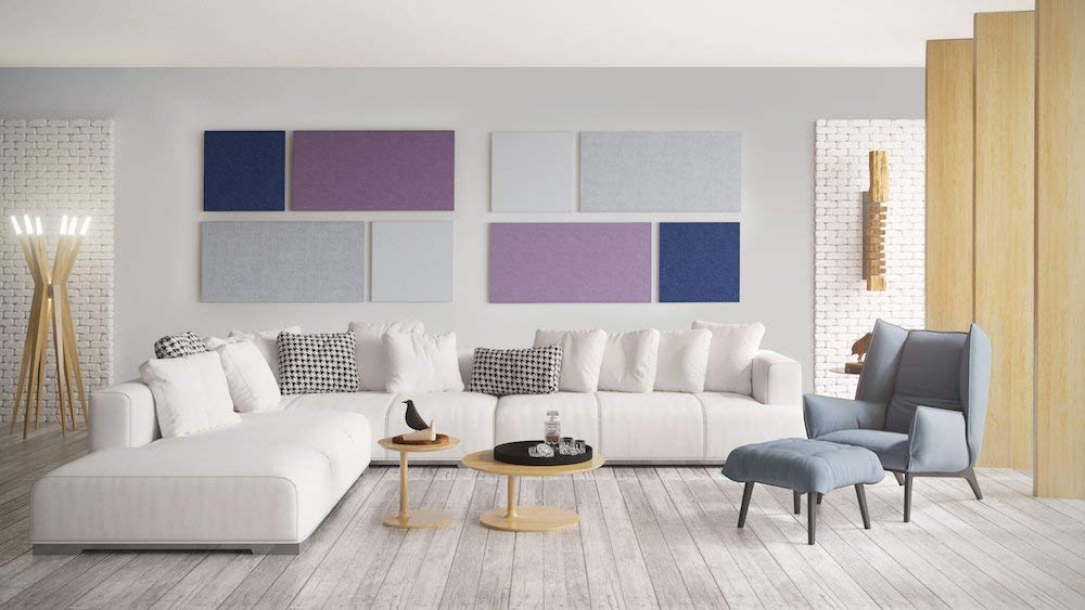 ADW Acoustic Panel Rectangle – 48” X 24” X 2” Acoustic Design Works