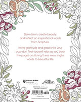 Scriptures and Florals Coloring Book WoodArtSupply