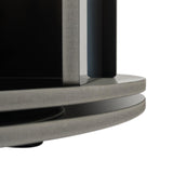 Lemoeyes 360° Rotating Corner Bookshelf - 5-Tier Spinning Bookcase for Home and Office Lemoeyes