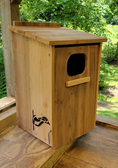 Cedar Wood Duck Nesting Box Duck House WoodArtSupply