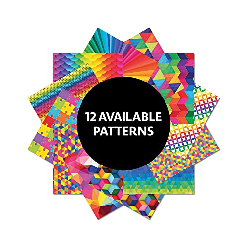 Origami Paper 500 sheets Rainbow Patterns 4" (10 cm): Double-Sided Origami Sheets Printed with 12 Different Colorful Patterns Tuttle Publishing