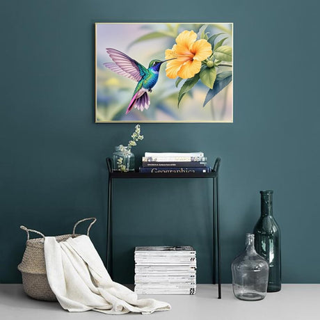 ACANDYL DIY Paint by Numbers Kit for Adults Paint by Numbers Beginner Hummingbird Canvas Painting by Number DIY Acrylic Oil Painting on Canvas Arts Craft Decoration 16x20 Inch ACANDYL