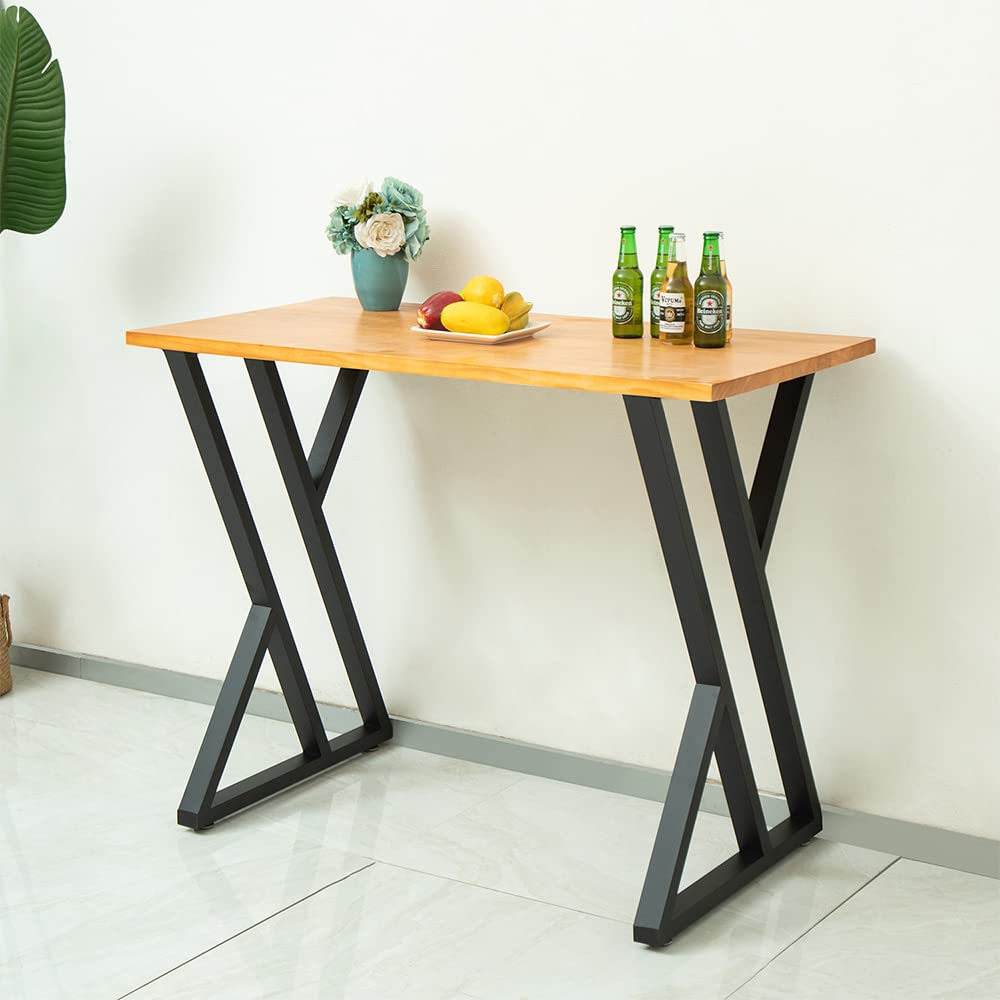 HEONITURE Table Legs 36 Inch, Counter Height Table Legs, Bar Metal High Tall Base Desk Steel for Kitchen or Outdoor HEONITURE
