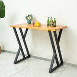 HEONITURE Table Legs 36 Inch, Counter Height Table Legs, Bar Metal High Tall Base Desk Steel for Kitchen or Outdoor HEONITURE
